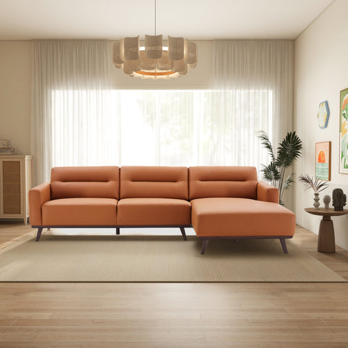 Baltimore Vegan Leather Sectional Sofa