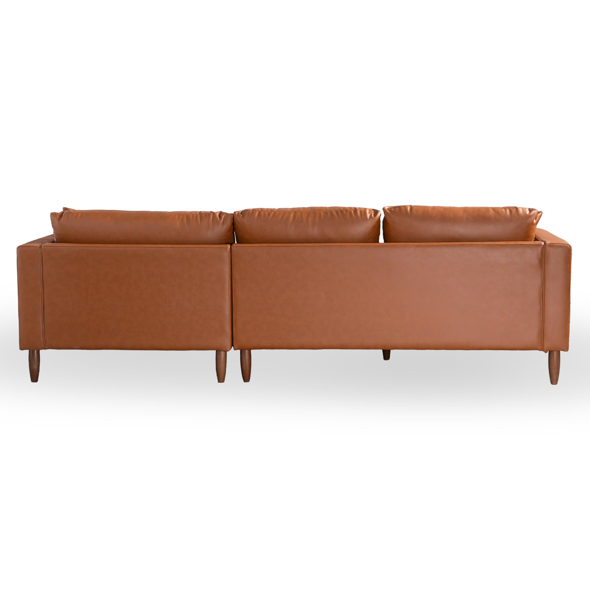 Broome Vegan Leather Sectional Sofa