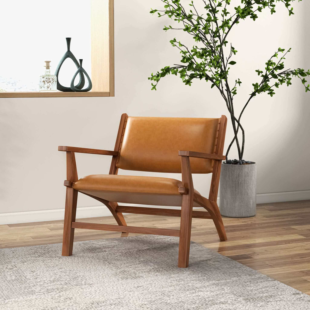 Erin Leather Lounge Chair