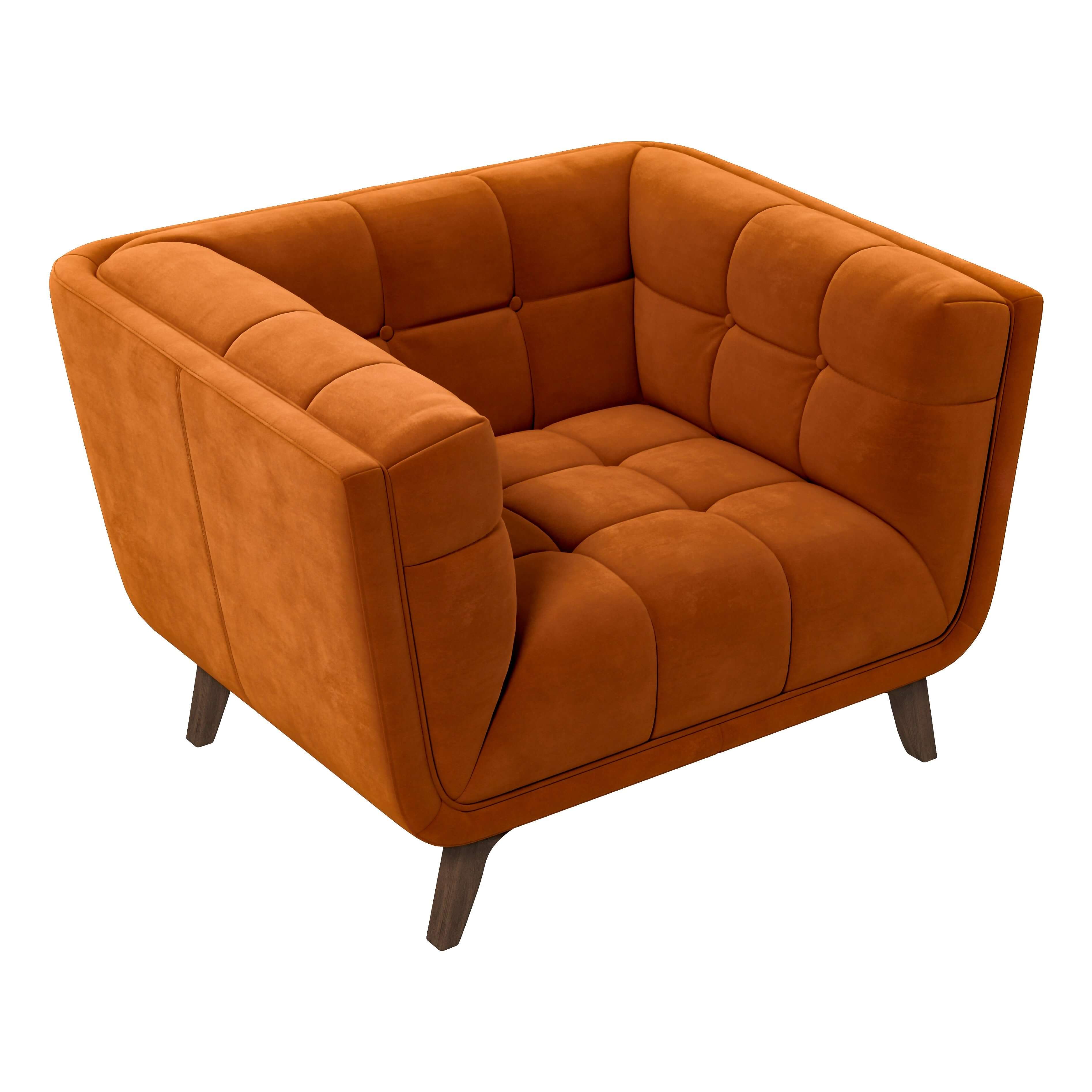 Hancock Velvet Lounge Chair