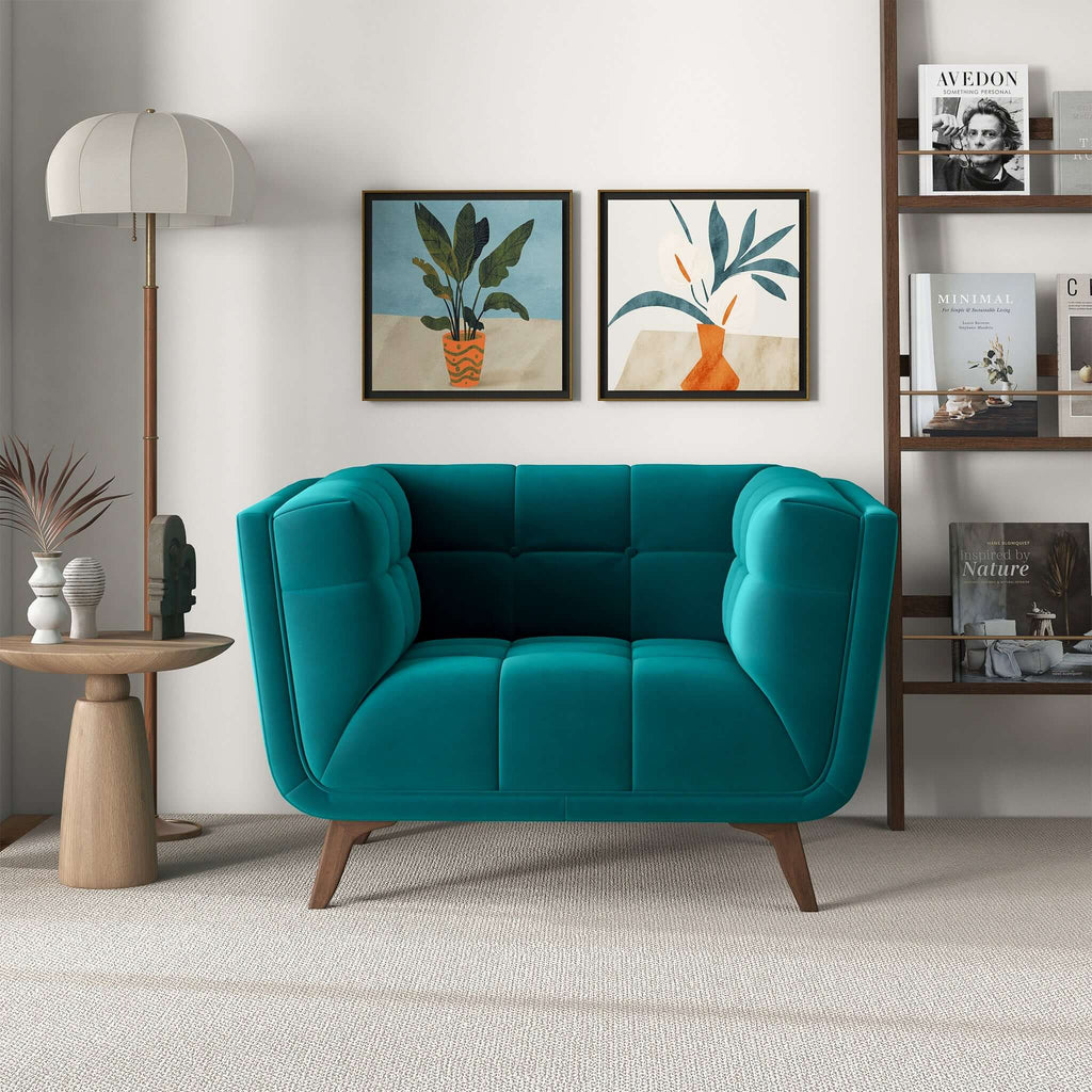 Hancock Velvet Lounge Chair