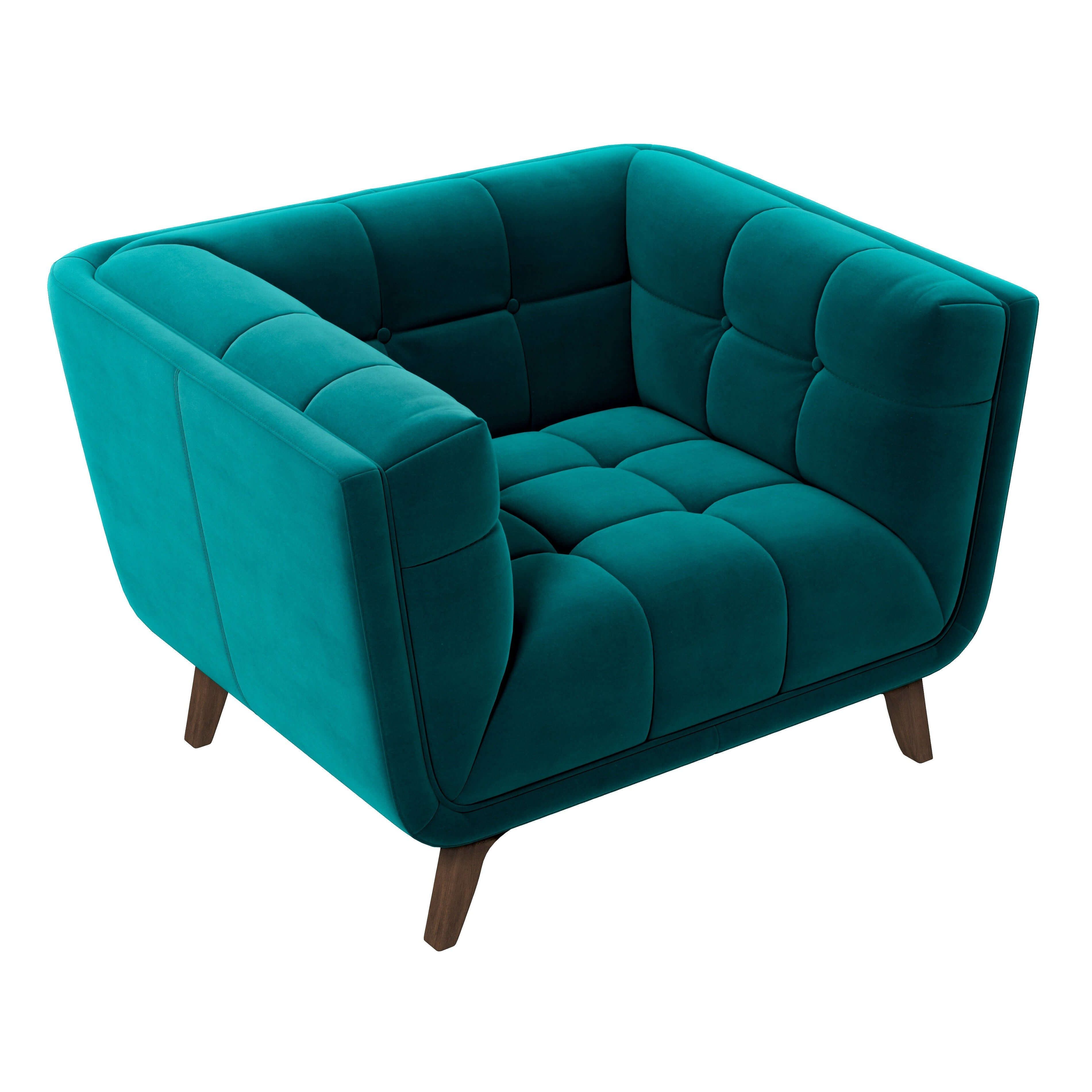 Hancock Velvet Lounge Chair