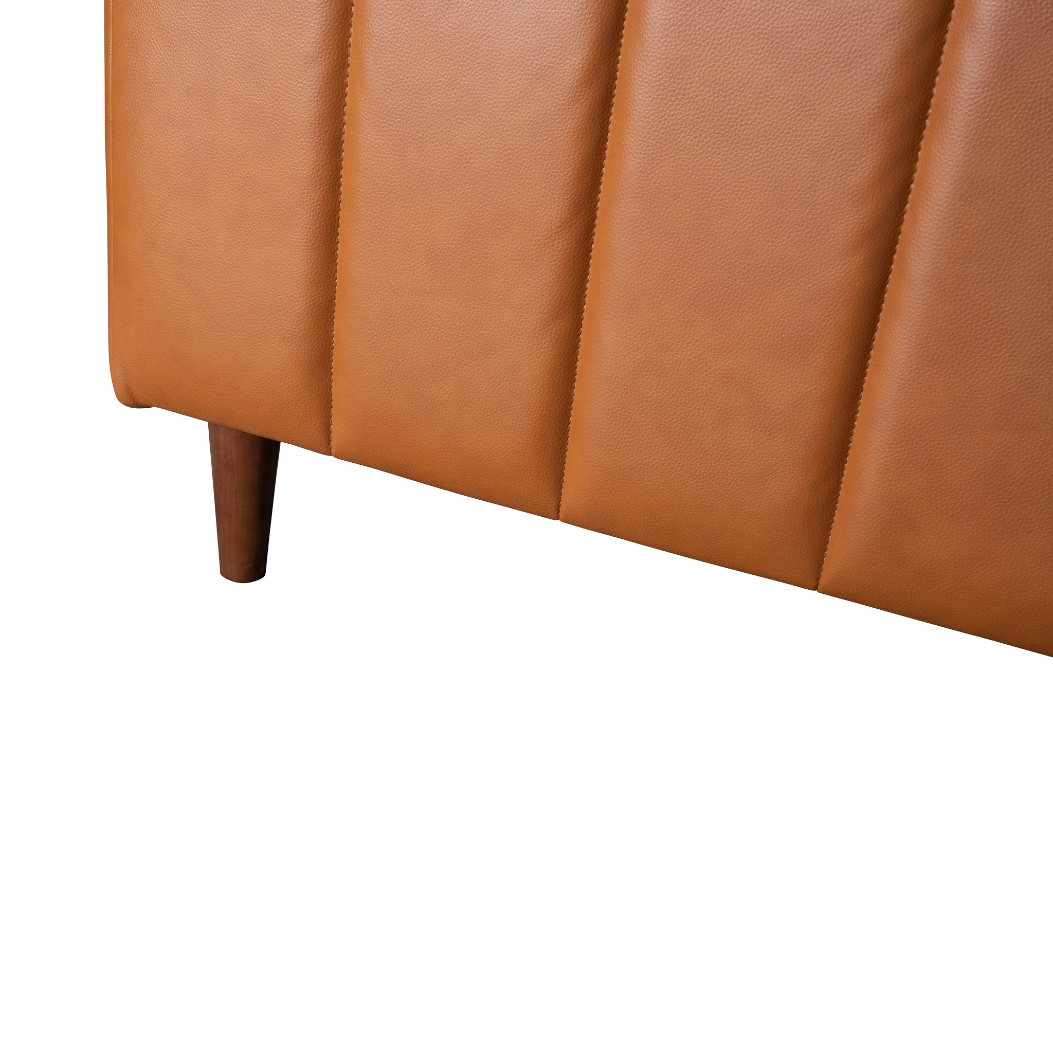 Harlow Vegan Leather Sectional Sofa