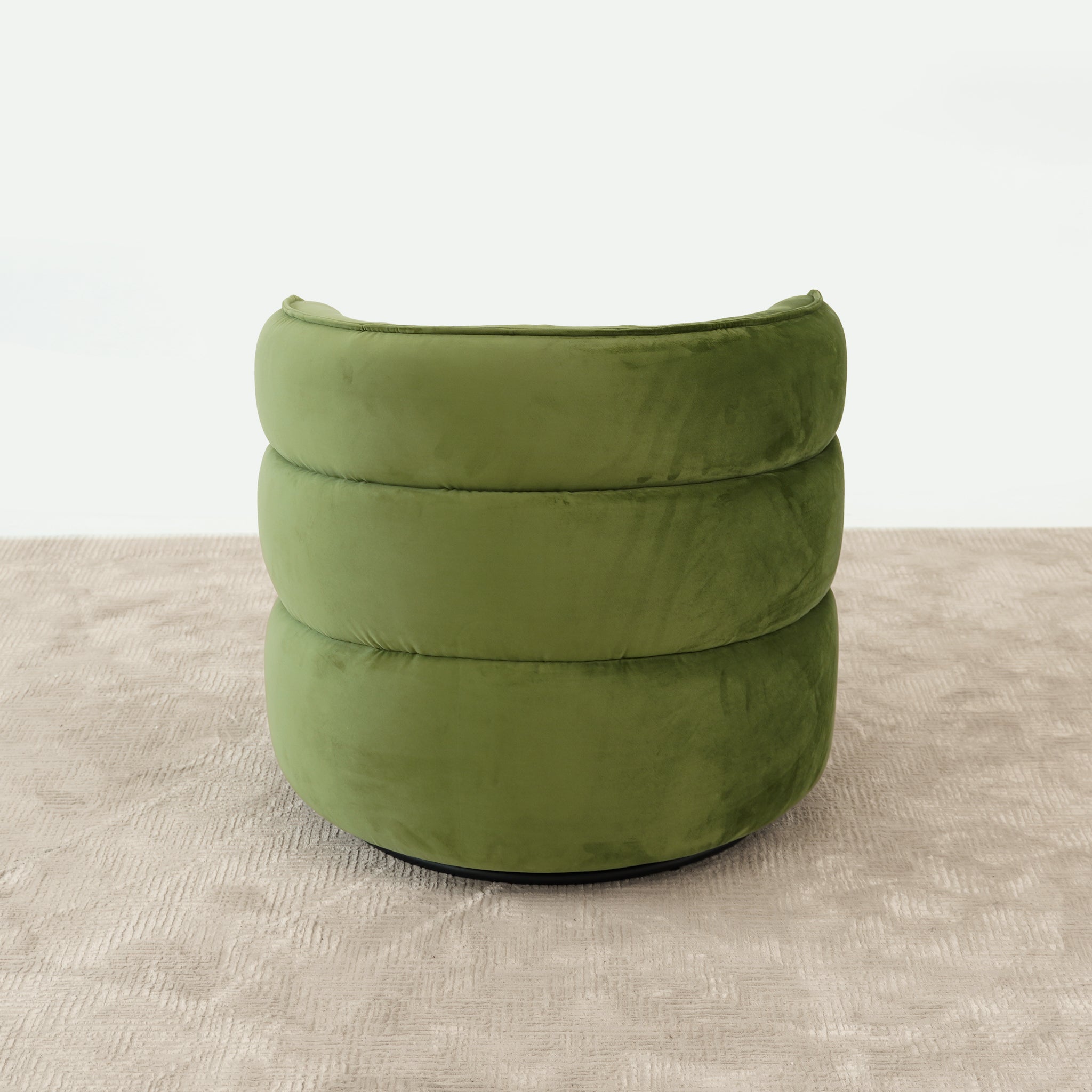 Henley Velvet Swivel Chair