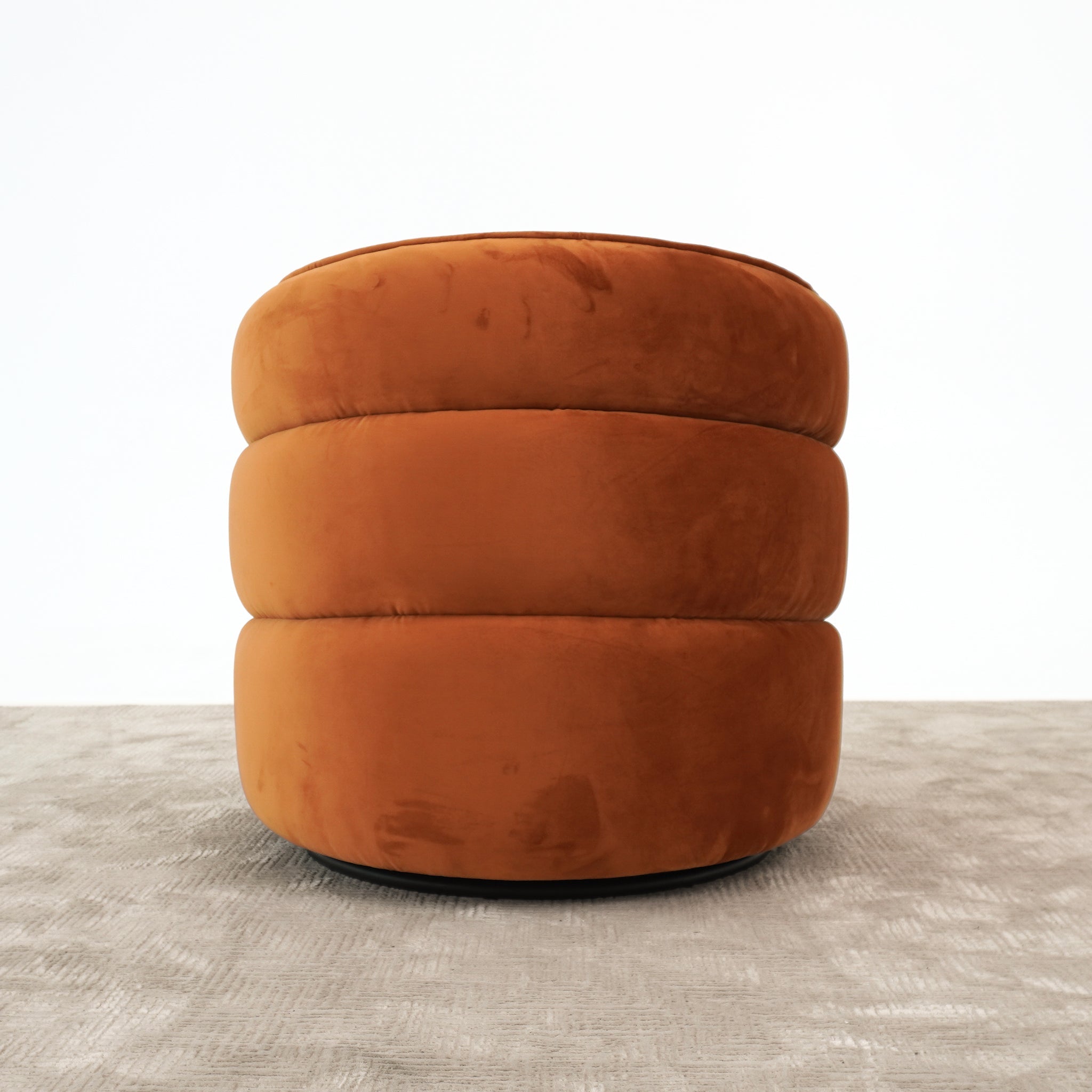 Henley Velvet Swivel Chair