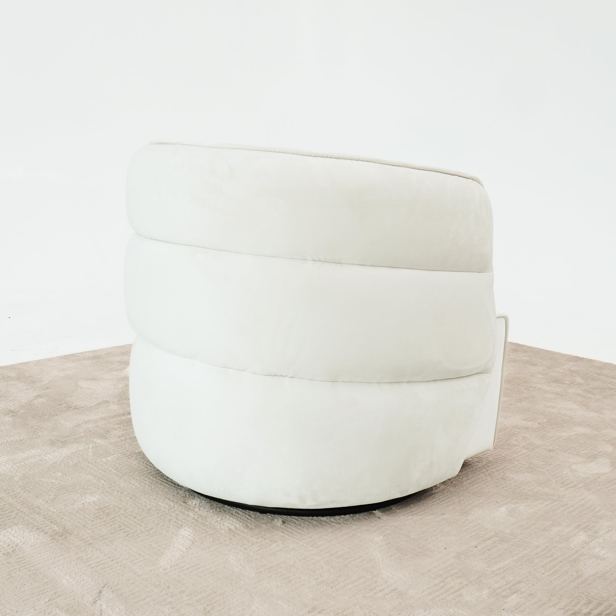 Henley Velvet Swivel Chair