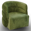 Henley Velvet Swivel Chair