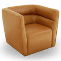 Pavilion Vegan Leather Swivel Chair