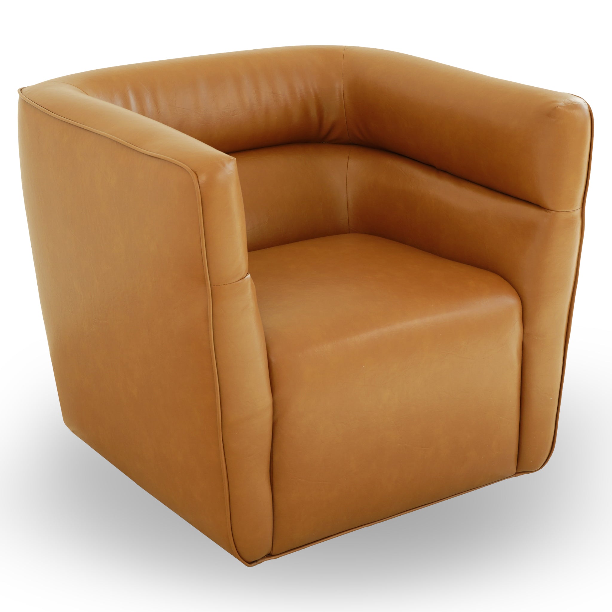 Pavilion Vegan Leather Swivel Chair