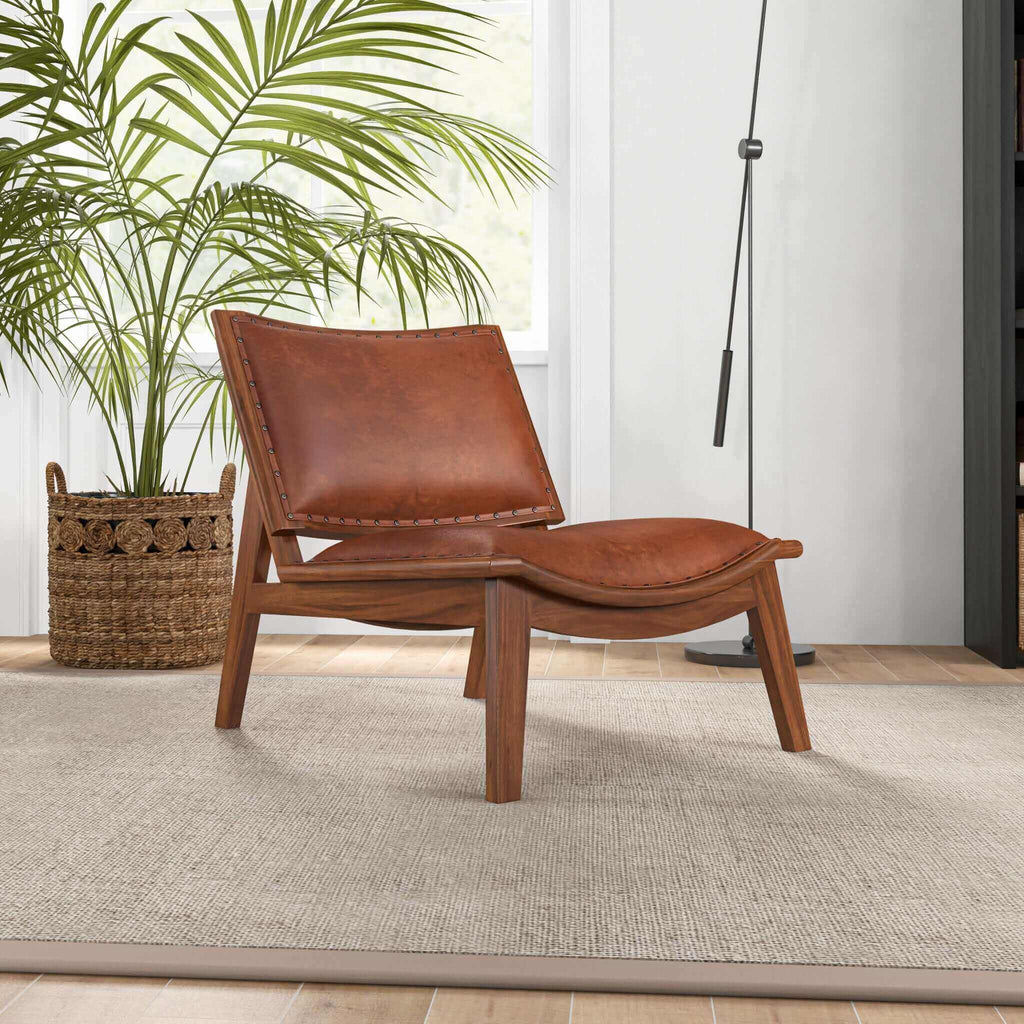 Tatte Leather Lounge Chair