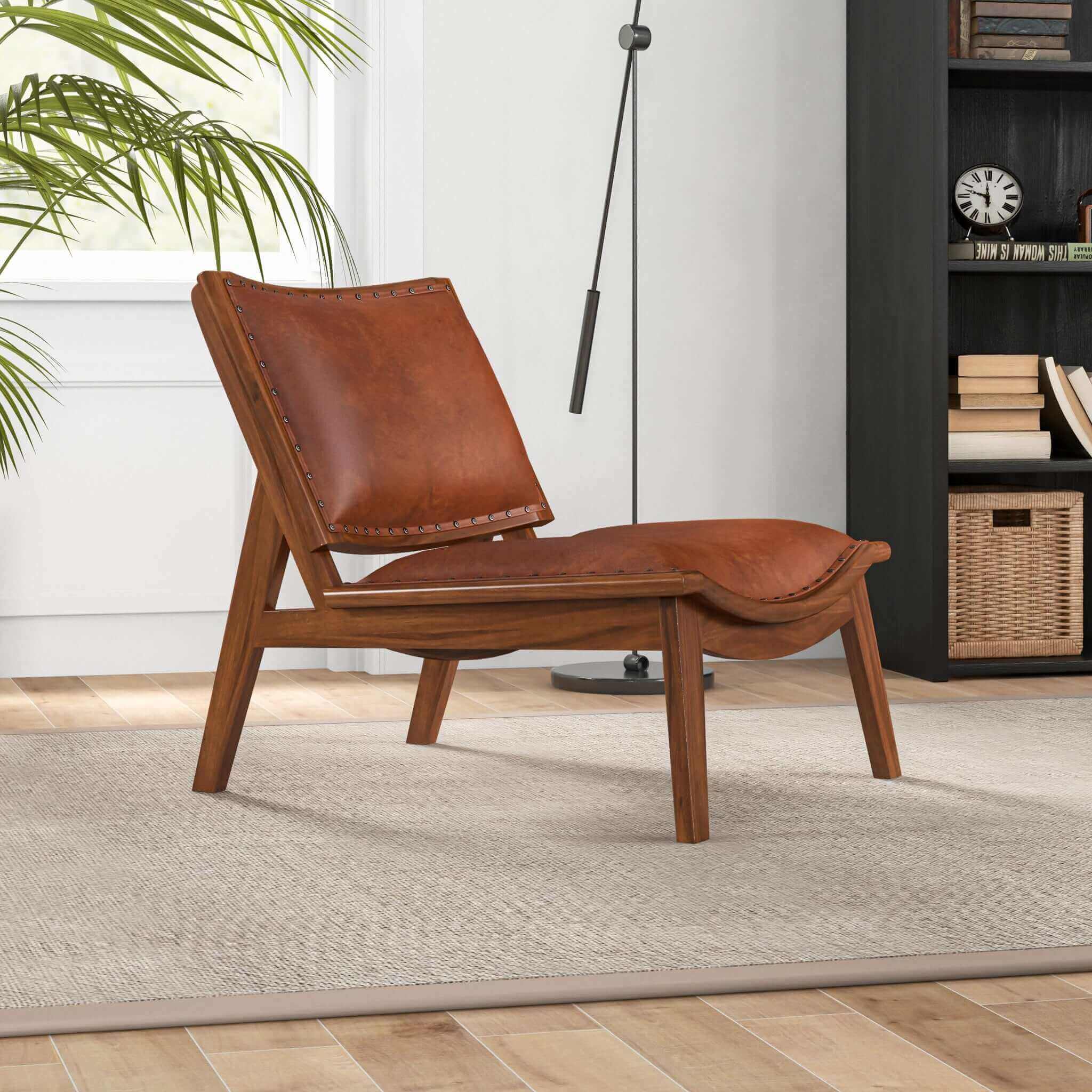 Tatte Leather Lounge Chair