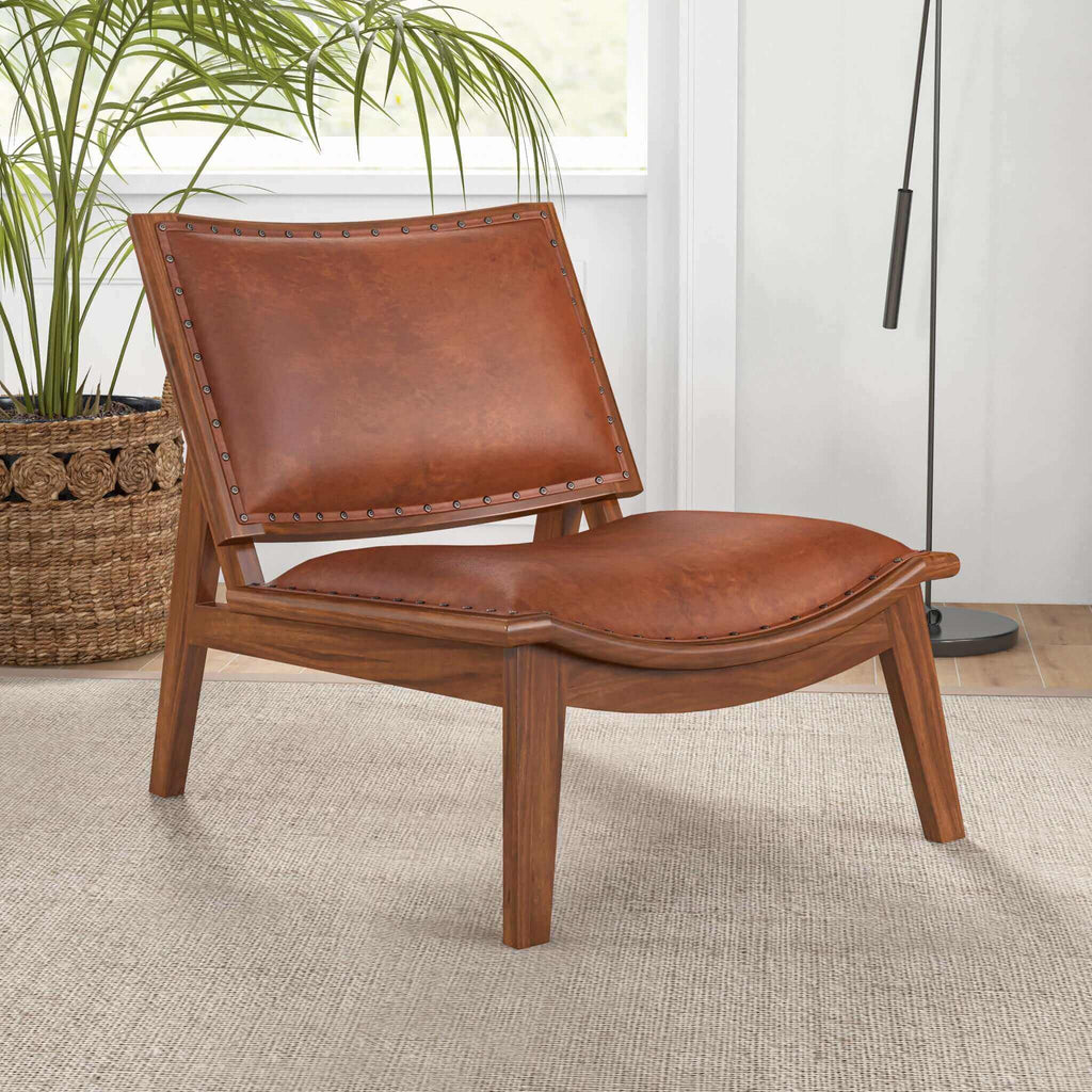 Tatte Leather Lounge Chair