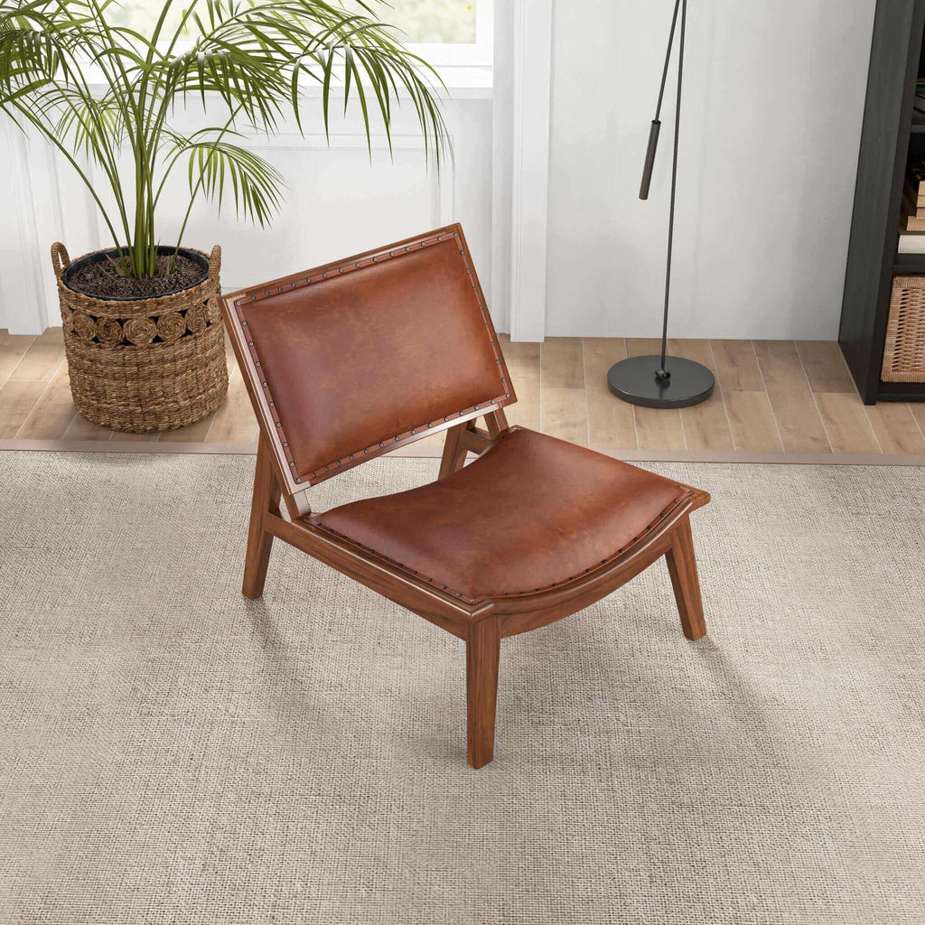 Tatte Leather Lounge Chair
