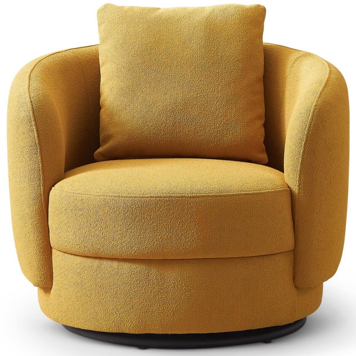 Times Boucle Swivel Chair