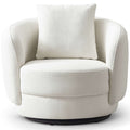 Times Boucle Swivel Chair